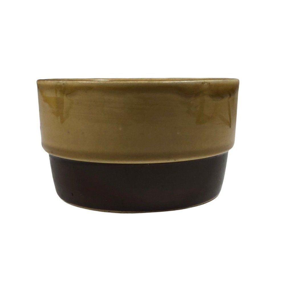 VTG Genuine Ekco Eterna CANOE Stoneware Sugar Bowl Missing Lid Made In Japan